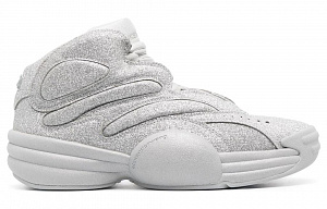 Alexander Wang Aw Hoop Durable Breathable High-Top Casual Shoes Women's Silver 1 2927441