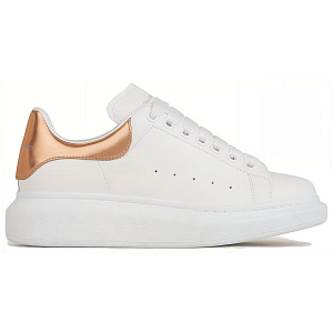 Alexander McQueen Oversized White Rose Gold Women's 1 2927620