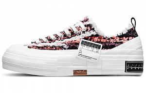 VESSEL Slip Resistant, Abrasion Resistant, Breathable Low Top Canvas Shoes Unisex White Red