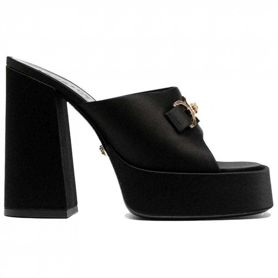 VERSACE Aevitas 120mm Platform Mules купить в интернет-магазине Yoocart с быстрой доставкой по России.