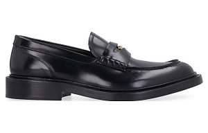 VERSACE Medusa-head Leather Loafers 1 2927699