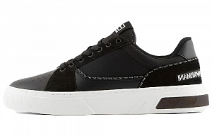 Ea7 EMPORIO ARMANI Lace-up Leather Sneakers