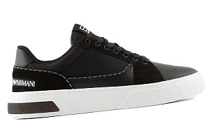 Ea7 EMPORIO ARMANI Lace-up Leather Sneakers 1 2927785
