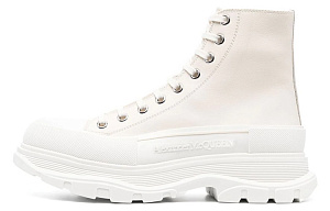 Alexander McQueen Tread Slick Boots 'Cream White Beige'