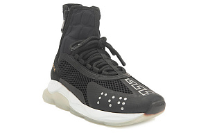 VERSACE Cross Chainer High Black White 1 2927976