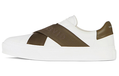 Givenchy City Low Top Stylish Skateboarding Shoes Men's White Green