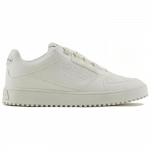 EMPORIO ARMANI Low-Top Skateboard Shoes Men's White 1 2928974