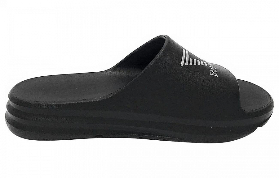 EMPORIO ARMANI Logo Printed Slippers купить в интернет-магазине Yoocart с быстрой доставкой по России.