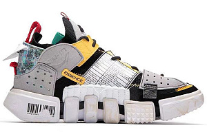 LiNing Essence 2 Sample For Bale Durable Breathable Low-Top Vintage Basketball Shoes Men's Black White 1 2929036