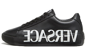 VERSACE Medusa Greca Low Black Black White