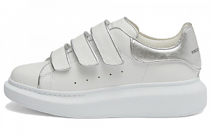 Alexander McQueen Touch-Strap Low-Top Sneakers Women's