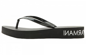 EMPORIO ARMANI Quiet Flip Flops Women's Black