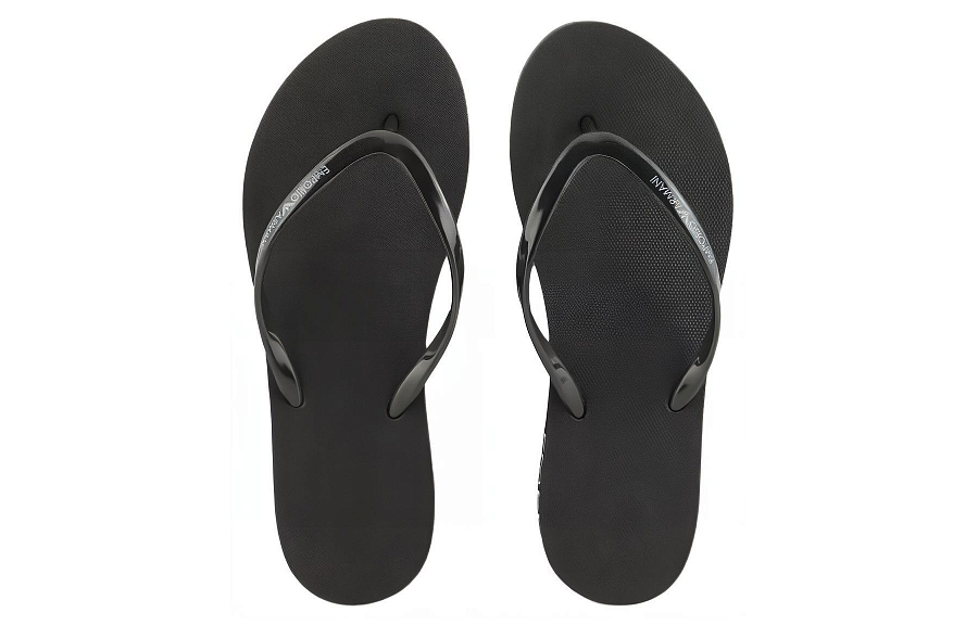 EMPORIO ARMANI Quiet Flip Flops Women's Black купить в интернет-магазине Yoocart с быстрой доставкой по России.