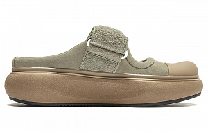 LiNing Cloud Travel Marie Cushioning Wear-Resistant Low-Top Casual Shoes Women's Withered Grass Gray 1 2929364