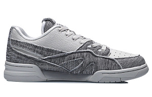 LiNing 937 Vintage Basketball Shoes Women's Low top Gray 1 2929428