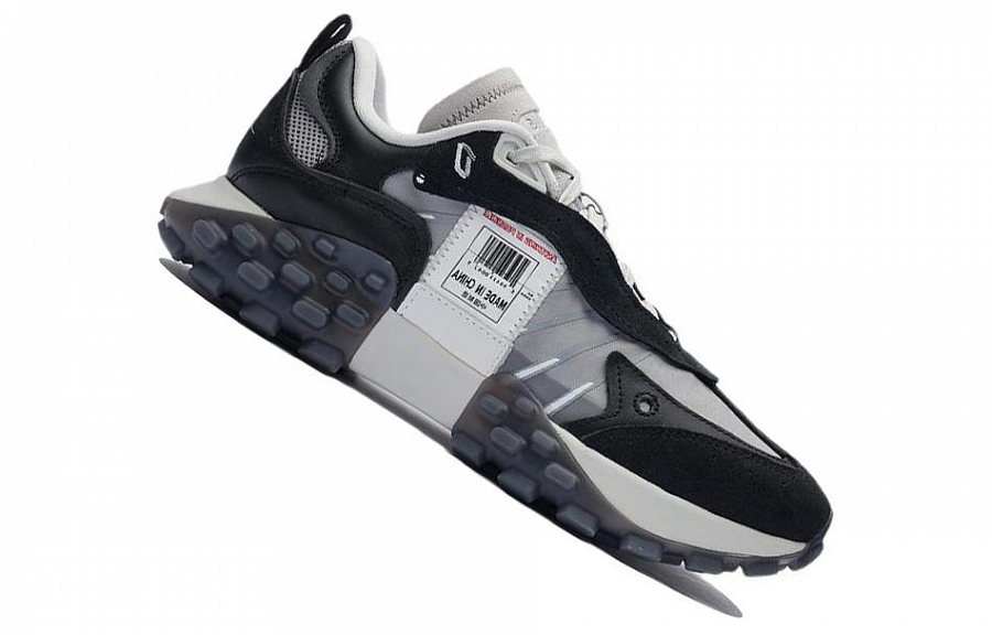 LiNing Low-Top Casual Shoes Men's Gray Black купить в интернет-магазине Yoocart с быстрой доставкой по России.