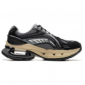 LiNing Furious Rider Bow Cushioning Wear-Resistant Low-Top Casual Shoes Men's Black Gray 1 2929609