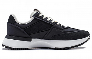 LiNing 001 VNTG Cushioning Breathable Low-Top Running Shoes Men's Black 1 2929661