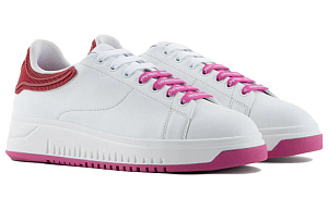 EMPORIO ARMANI Low-Top Skateboard Shoes Women's Red 1 2929692