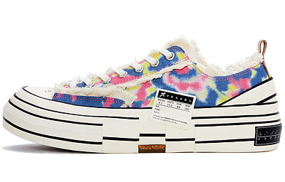 Street Dance Ⅲ x VESSEL G.O.P.Lows Lightweight Coverage Low-Top Skateboard Shoes Unisex Red