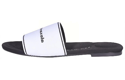Alexander Wang Other Slide Slippers Women's White Black