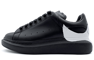 Alexander McQueen Skateboard Shoes Men's Black White
