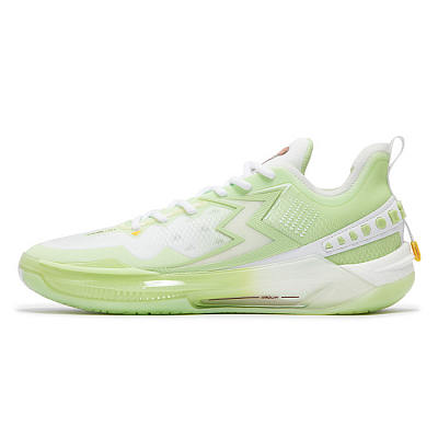361° BIG3 5.0 Quick PRO Basketball Shoes Men Low Top Jelly Aloe/361 Degrees White