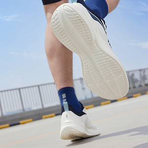 361° Blade 2.0 Anti-Slip And Wear-Resistant Rebound Low-Top Running Shoes Men's White Blue 1 2941425
