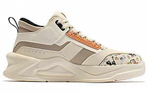 361° Slip Resistant Thermal High Top Sports Casual Shoes Women's Beige Umber 1 2942184