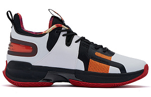 361° Restraint 2 Wear-Resistant Slip-Resistant Low-Top Performance Basketball Shoes Men's Black White 1 2942682