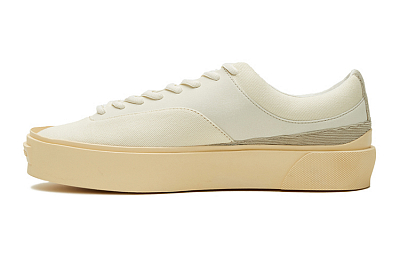 EQLZ EQUALIZER Fault Low Skateboard Shoes Unisex White
