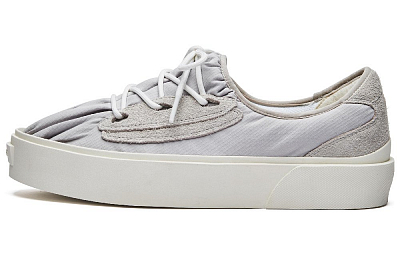 EQLZ EQUALIZER Fault Lo Slip-Resistant Cushioning Wear-Resistant Low-Top Skateboard Shoes Unisex Gray