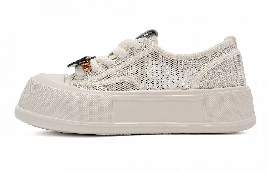 EBLAN Low Top Skateboard Shoes Women's Silver купить в интернет-магазине Yoocart с быстрой доставкой по России.