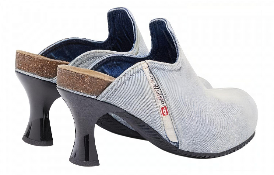 DIESEL D-Woodstock W 80mm Denim Mules купить в интернет-магазине Yoocart с быстрой доставкой по России.
