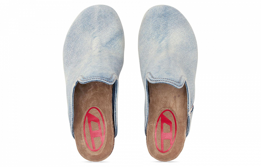 DIESEL D-Woodstock W 80mm Denim Mules купить в интернет-магазине Yoocart с быстрой доставкой по России.