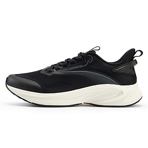 361° Speed Anti Slip Wear Resistant Low Top Running Shoes Men's Black Gray