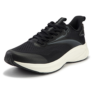 361° Speed Anti Slip Wear Resistant Low Top Running Shoes Men's Black Gray 1 2963640