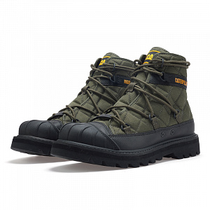 Nigel Cabourn x CAT Omaha Alt Lace Wear-Resistant Slip-Resistant Short Outdoor Boots High-Top Unisex Khaki Green 1 2963665