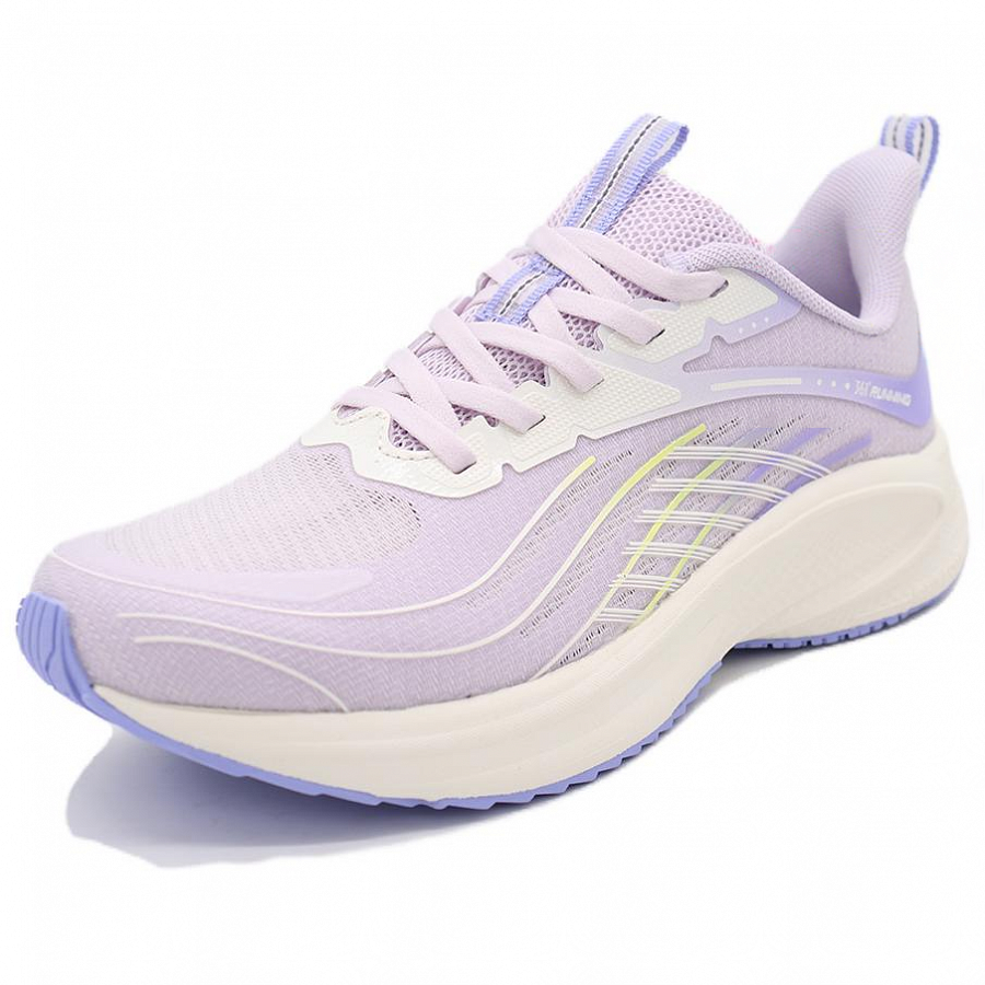 361° Wear-Resistant Low-Top Casual Running Shoes Women's White Purple купить в интернет-магазине Yoocart с быстрой доставкой по России.