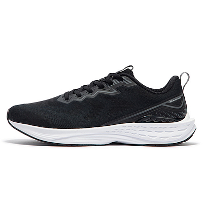 361° Flying Fish 3.0 Cushioning, Slip Resistant, And Abrasion Resistant Low Top Casual Running Shoes Men's Black White