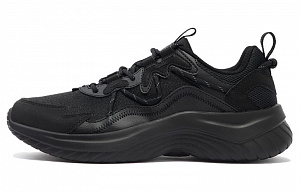 361° Cushioning Breathable Lightweight Rebound Low-Top Running Shoes Men's Black