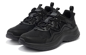 361° Cushioning Breathable Lightweight Rebound Low-Top Running Shoes Men's Black 1 2967571