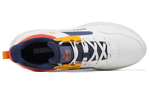 361° Wear-Resistant Slip-Resistant Low-Top Running Shoes Men's White Blue 1 2968281