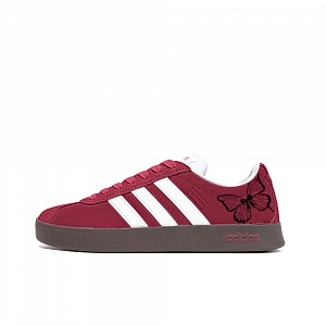 Adidas Neo Vl Court Margarita, Amber Slip Resistant Low Top Skateboard Shoes Unisex Red