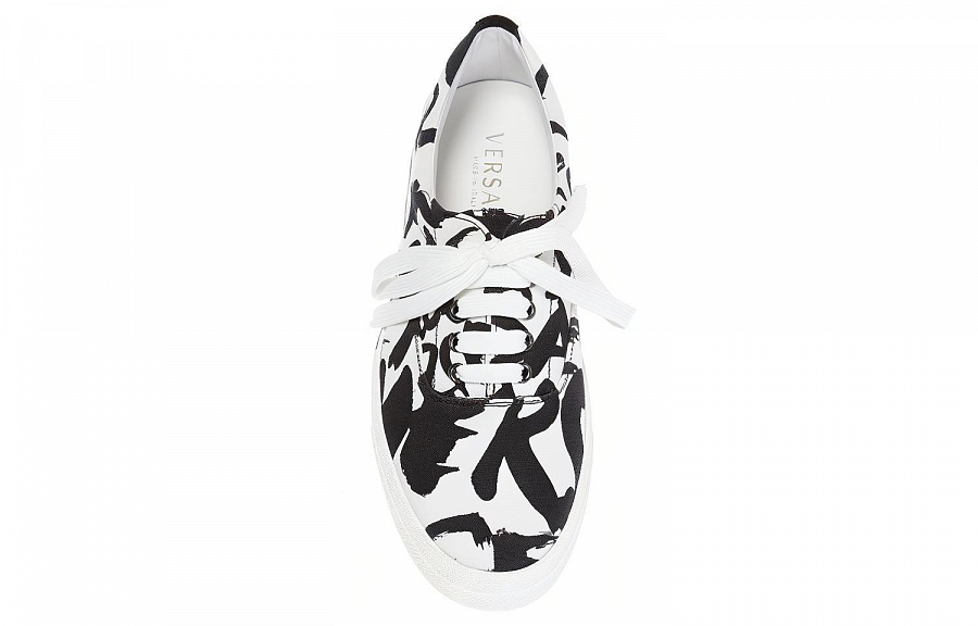 VERSACE Low Top Skateboard Shoes Men's White Black купить в интернет-магазине Yoocart с быстрой доставкой по России.