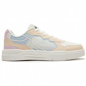 361° Slip Resistant And Breathable Low Top Skateboard Shoes Women's White Blue 1 2972284