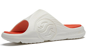361° Quiet Slide Slippers Men's White Red 1 2972318