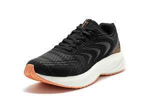 361° Cushioning, Abrasion Resistant, Slip Resistant Low Top Running Shoes Women's Black White 1 2972413