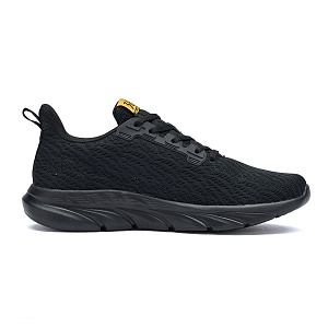 361° Cushioning, Slip Resistant, Abrasion Resistant, Rebound Low Top Casual Running Shoes Men's Black Gold 1 2972418