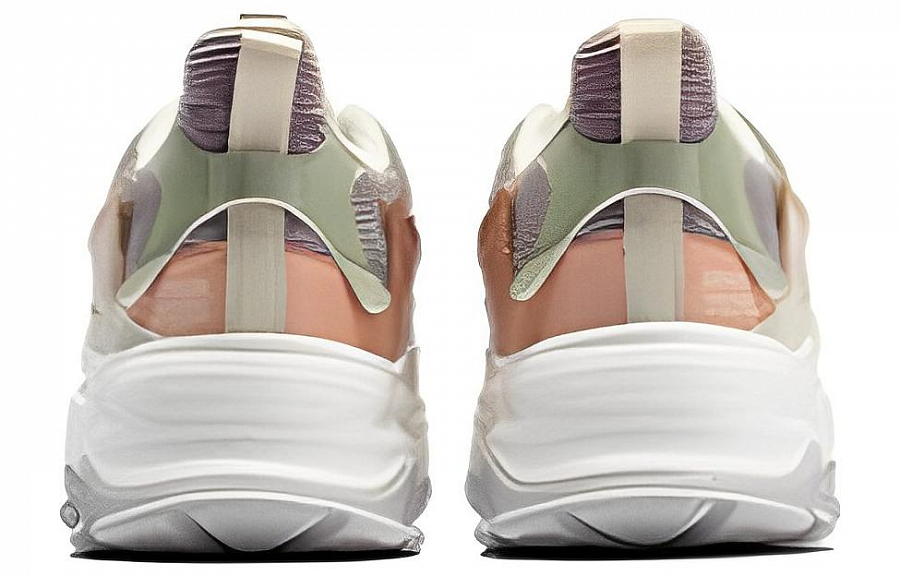 361° Rock Essence 2.0 SE Anti Slip Wear Resistant Low Top Sports Casual Shoes Women's Beige Purple Green